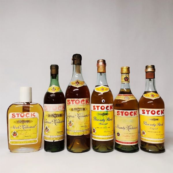 Stock, Brandy & Cognac  - Asta Wine and Spirits - Associazione Nazionale - Case d'Asta italiane