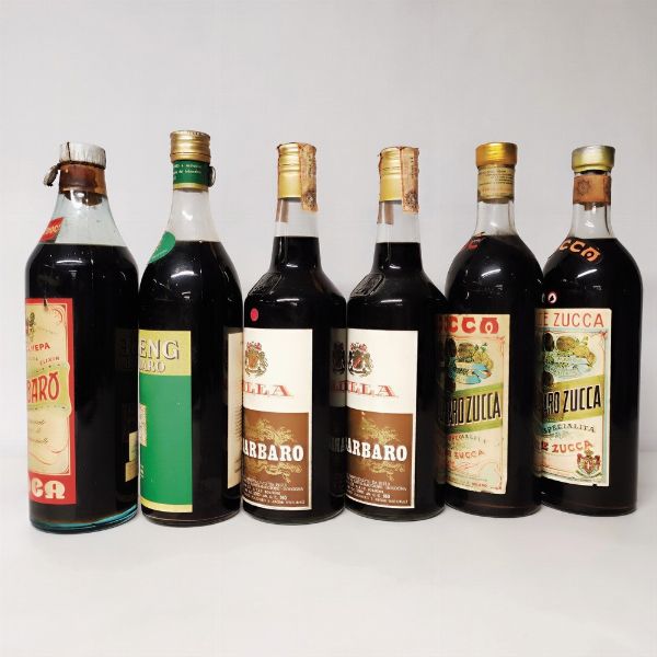 Tuoni & Canepa, Pasian, Pilla, Zucca, Rabarbaro  - Asta Wine and Spirits - Associazione Nazionale - Case d'Asta italiane