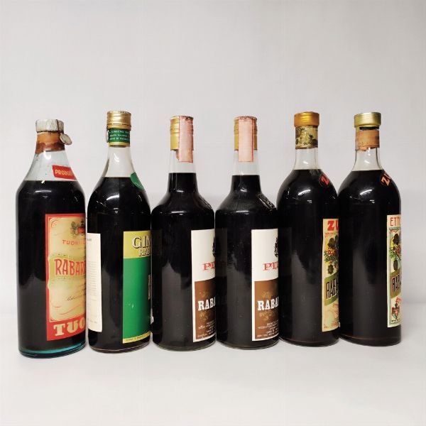 Tuoni & Canepa, Pasian, Pilla, Zucca, Rabarbaro  - Asta Wine and Spirits - Associazione Nazionale - Case d'Asta italiane