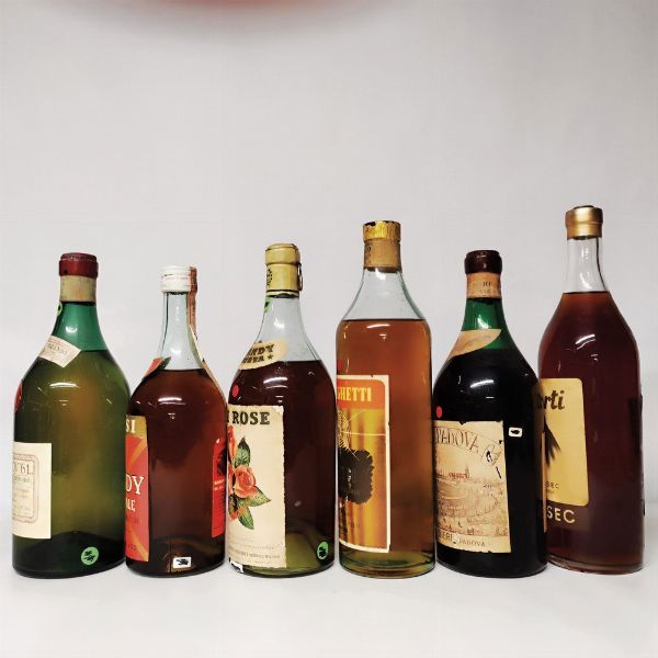 Vlahov, Rossi, Moroni, Mereghetti, Barbieri, Sarti, Brandy & Arzente  - Asta Wine and Spirits - Associazione Nazionale - Case d'Asta italiane