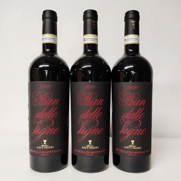 Antinori Pian delle Vigne, Brunello di Montalcino 2010  - Asta Wine and Spirits - Associazione Nazionale - Case d'Asta italiane