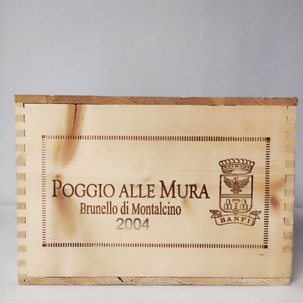 Poggio alle Mura, Brunello di Montalcino 2004  - Asta Wine and Spirits - Associazione Nazionale - Case d'Asta italiane