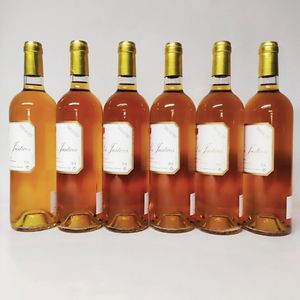 Chateau les Justices, Sauternes 2006  - Asta Wine and Spirits - Associazione Nazionale - Case d'Asta italiane