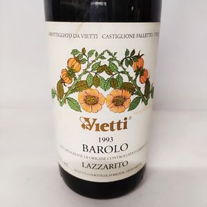 Vietti Lazzarito, Barolo 1993  - Asta Wine and Spirits - Associazione Nazionale - Case d'Asta italiane