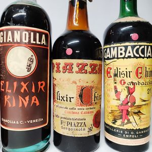 Giarola, Brotto, Gianolla, Piazza, Gambacciani, Elixir China  - Asta Wine and Spirits - Associazione Nazionale - Case d'Asta italiane