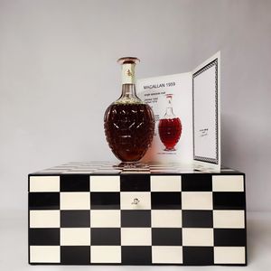 Macallan 1959 Decanter Baccarat, Single Malt Whisky  - Asta Wine and Spirits - Associazione Nazionale - Case d'Asta italiane