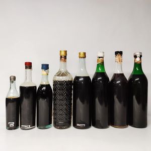 Modin, Groppi, Mazza, Moccia, Cora, I.D.E, Pilla, Stock, Fernet  - Asta Wine and Spirits - Associazione Nazionale - Case d'Asta italiane