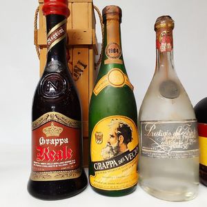 Negroni, Morandini, Gortani, Camel, Seal Benedet, Grappe  - Asta Wine and Spirits - Associazione Nazionale - Case d'Asta italiane