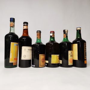 Pacini, Pilla, Pellegri, Alloro, Zanin, Binda, Ferro-China  - Asta Wine and Spirits - Associazione Nazionale - Case d'Asta italiane