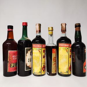 Pilla, Cora, Massagli, Dori, Stock, Elixir China  - Asta Wine and Spirits - Associazione Nazionale - Case d'Asta italiane