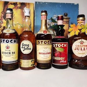 Royalstock, Stock84, Cherry, Grappa Julia, Long John, Scotch Whisky  - Asta Wine and Spirits - Associazione Nazionale - Case d'Asta italiane