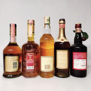 Royalstok Brandy, Cherry Stock, Long John, Tormore Glenlivet, Scotch Whisky  - Asta Wine and Spirits - Associazione Nazionale - Case d'Asta italiane