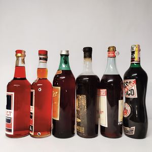 Select Pilla, Tuoni & Canepa, Bonomelli, Barbieri, Rosso Antico, Bitter & Aperitivo  - Asta Wine and Spirits - Associazione Nazionale - Case d'Asta italiane