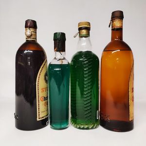 Stock Chartreuse Gialla, Menthe, Liquori  - Asta Wine and Spirits - Associazione Nazionale - Case d'Asta italiane