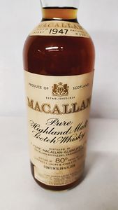 The Macallan 1947 15 Years Old, Highland Malt Whisky  - Asta Wine and Spirits - Associazione Nazionale - Case d'Asta italiane