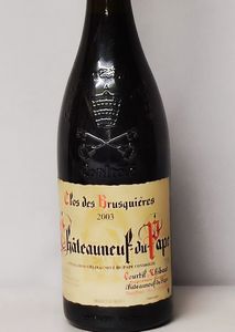 Chateauneuf du Pape, Clos des Brusquieres 2003  - Asta Wine and Spirits - Associazione Nazionale - Case d'Asta italiane