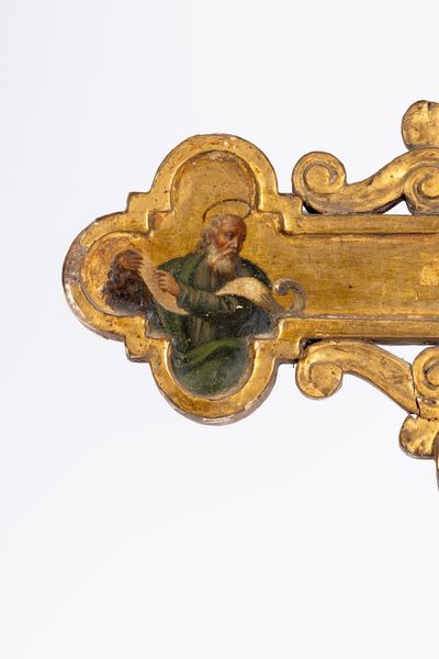 Scuola bolognese del XVI secolo Crocifissione  - Asta Old Masters - Associazione Nazionale - Case d'Asta italiane