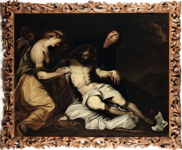 Antoon van Dyck, copia da : Compianto sul Cristo morto  - Asta Old Masters - Associazione Nazionale - Case d'Asta italiane