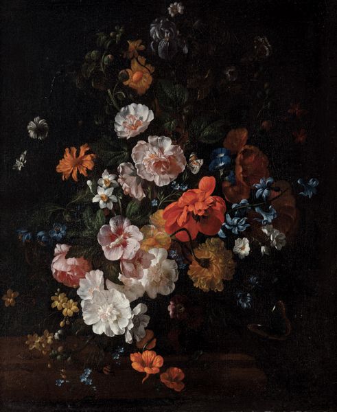 Scuola napoletana del XVII secolo Natura morta con vaso di fiori  - Asta Old Masters - Associazione Nazionale - Case d'Asta italiane