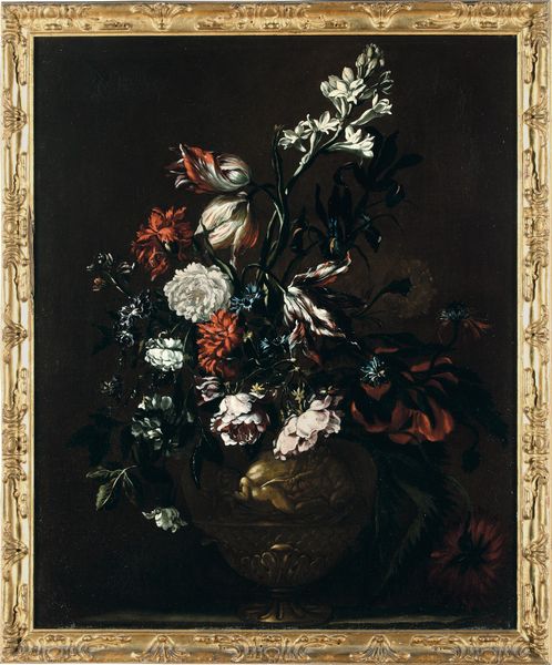 Mario Nuzzi detto Mario dei Fiori : Nature morte con vasi di fiori  - Asta Old Masters - Associazione Nazionale - Case d'Asta italiane