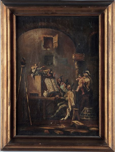 Alessandro Magnasco detto il Lissandrino : Scene picaresche  - Asta Old Masters - Associazione Nazionale - Case d'Asta italiane