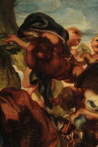 Gregorio De Ferrari : Fuga in Egitto  - Asta Old Masters - Associazione Nazionale - Case d'Asta italiane