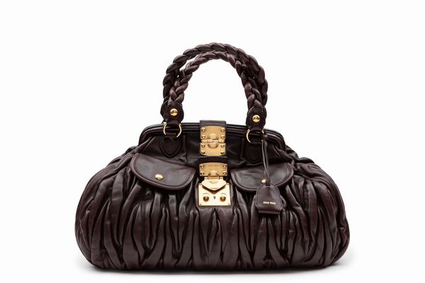 Miu Miu : Borsa Coffer  - Asta Luxury Fashion - Associazione Nazionale - Case d'Asta italiane