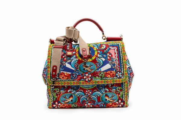 Dolce & Gabbana : Borsa Sicily Carretto Siciliano  - Asta Luxury Fashion - Associazione Nazionale - Case d'Asta italiane