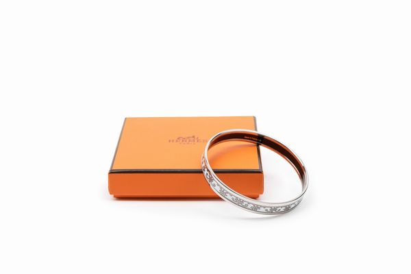 Hermès : Bracciale bangle Balcons du Guadalquivir  - Asta Luxury Fashion - Associazione Nazionale - Case d'Asta italiane