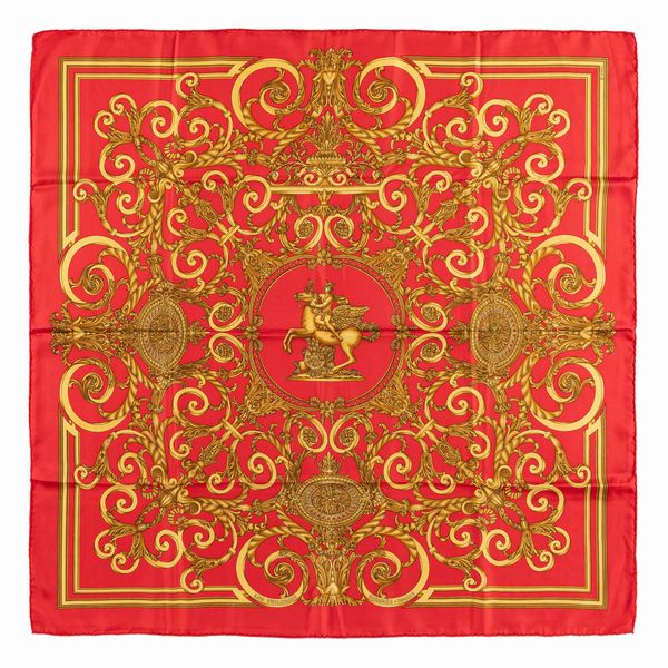 Hermès : Foulard Les Tuileries  - Asta Luxury Fashion - Associazione Nazionale - Case d'Asta italiane