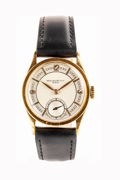 Patek Philippe da polso in oro  - Asta Importanti Orologi da Polso e da Tasca - Associazione Nazionale - Case d'Asta italiane