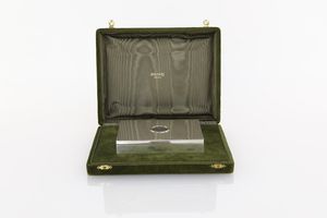Scatola portasigarette in argento 925, Bulgari  - Asta Argenti Antichi e da Collezione - Associazione Nazionale - Case d'Asta italiane