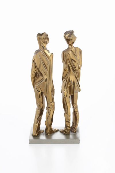 MARIO ROSSELLO : Figure, 1970  - Asta Dimore Italiane - Associazione Nazionale - Case d'Asta italiane