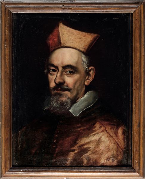 Scuola del XVII secolo Ritratto del cardinale Sacchetti  - Asta Dipinti Antichi - Associazione Nazionale - Case d'Asta italiane