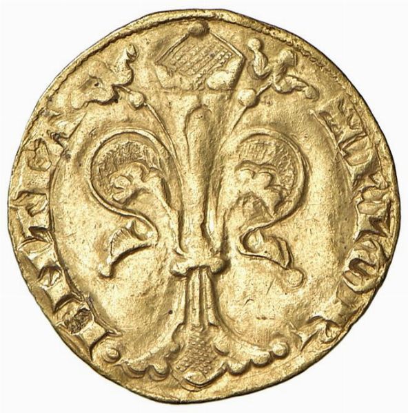 FIRENZE. FIORINO D’ORO I SEMESTRE 1321 (TANO DI BARONCELLO)  - Asta AUREA. MONETE E MEDAGLIE IN ORO E UNA SELEZIONE DI MEDAGLIE BORBONICHE - Associazione Nazionale - Case d'Asta italiane