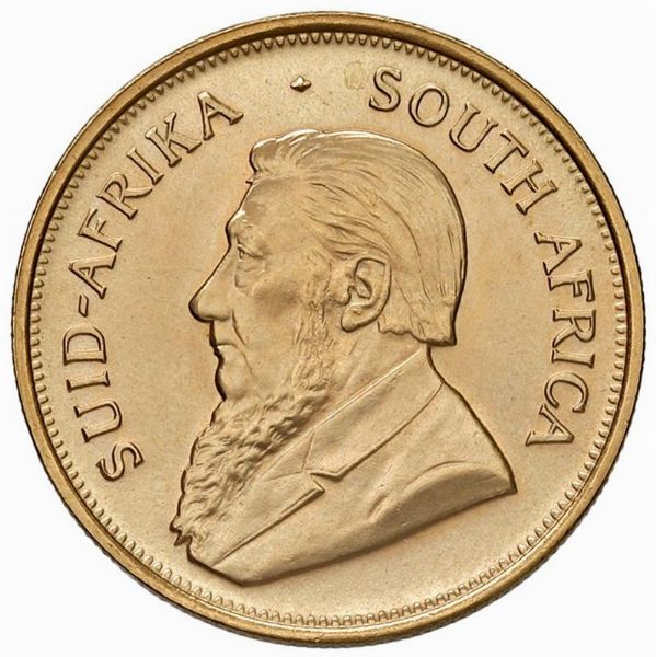 SUDAFRICA. KRUGERRAND 1978  - Asta AUREA. MONETE E MEDAGLIE IN ORO E UNA SELEZIONE DI MEDAGLIE BORBONICHE - Associazione Nazionale - Case d'Asta italiane