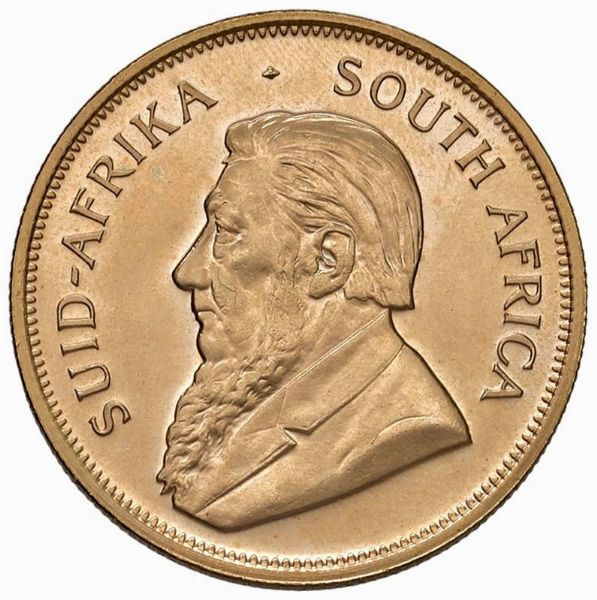 SUDAFRICA. KRUGERRAND 1978  - Asta AUREA. MONETE E MEDAGLIE IN ORO E UNA SELEZIONE DI MEDAGLIE BORBONICHE - Associazione Nazionale - Case d'Asta italiane