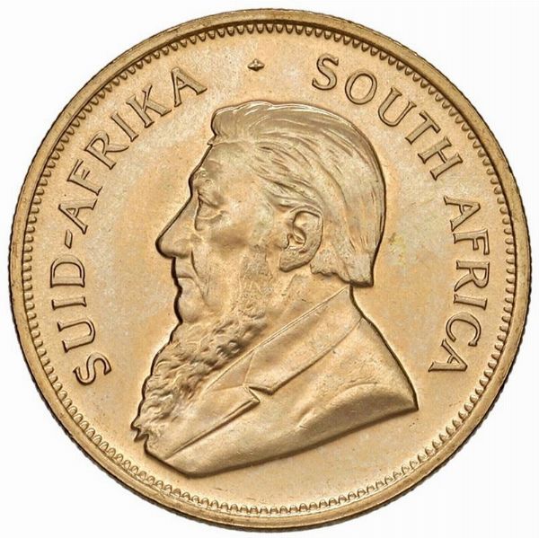 SUDAFRICA. KRUGERRAND 1978  - Asta AUREA. MONETE E MEDAGLIE IN ORO E UNA SELEZIONE DI MEDAGLIE BORBONICHE - Associazione Nazionale - Case d'Asta italiane