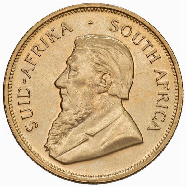 SUDAFRICA. KRUGERRAND 1978  - Asta AUREA. MONETE E MEDAGLIE IN ORO E UNA SELEZIONE DI MEDAGLIE BORBONICHE - Associazione Nazionale - Case d'Asta italiane