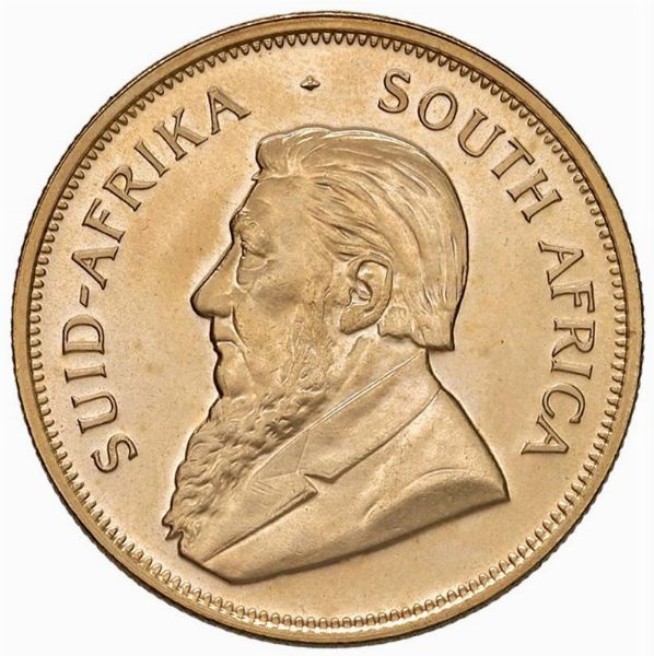 SUDAFRICA. KRUGERRAND 1978  - Asta AUREA. MONETE E MEDAGLIE IN ORO E UNA SELEZIONE DI MEDAGLIE BORBONICHE - Associazione Nazionale - Case d'Asta italiane