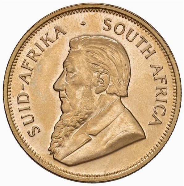 SUDAFRICA. KRUGERRAND 1978  - Asta AUREA. MONETE E MEDAGLIE IN ORO E UNA SELEZIONE DI MEDAGLIE BORBONICHE - Associazione Nazionale - Case d'Asta italiane