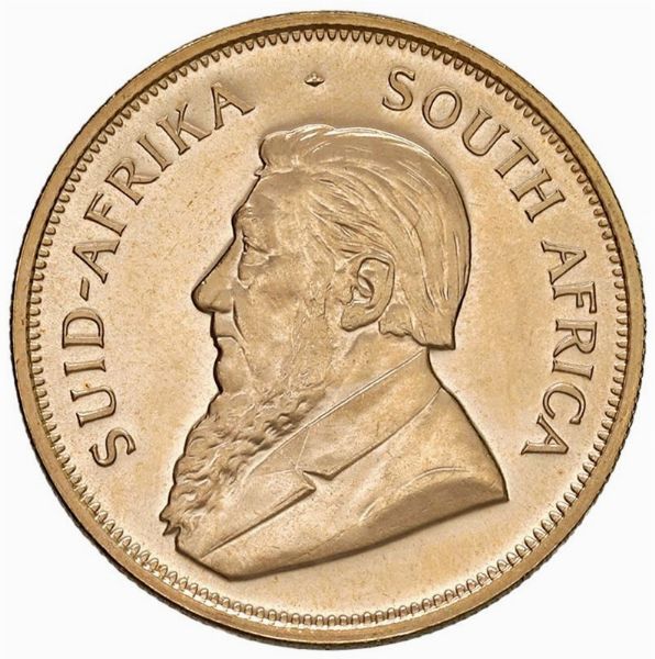 SUDAFRICA. KRUGERRAND 1978  - Asta AUREA. MONETE E MEDAGLIE IN ORO E UNA SELEZIONE DI MEDAGLIE BORBONICHE - Associazione Nazionale - Case d'Asta italiane