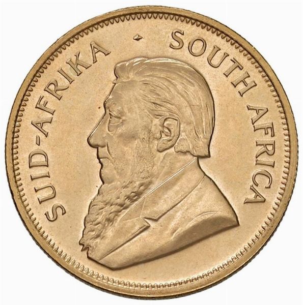 SUDAFRICA. KRUGERRAND 1978  - Asta AUREA. MONETE E MEDAGLIE IN ORO E UNA SELEZIONE DI MEDAGLIE BORBONICHE - Associazione Nazionale - Case d'Asta italiane