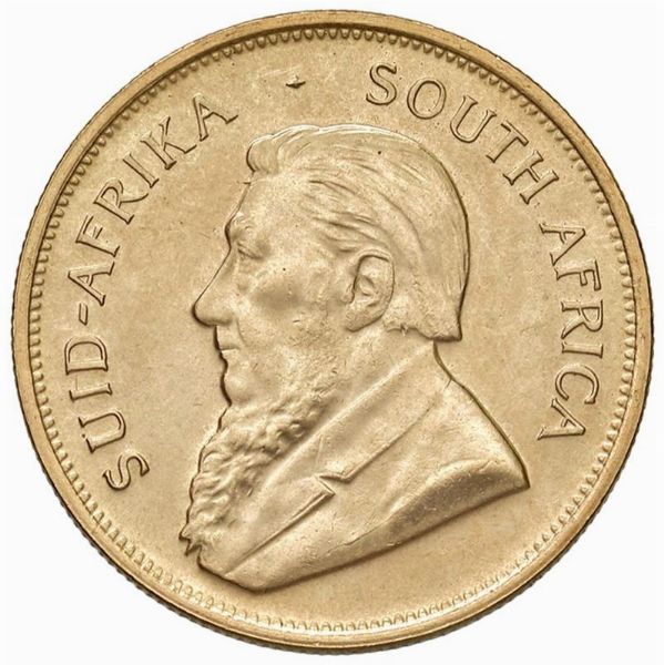 SUDAFRICA. KRUGERRAND 1978  - Asta AUREA. MONETE E MEDAGLIE IN ORO E UNA SELEZIONE DI MEDAGLIE BORBONICHE - Associazione Nazionale - Case d'Asta italiane