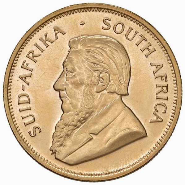 SUDAFRICA. KRUGERRAND 1978  - Asta AUREA. MONETE E MEDAGLIE IN ORO E UNA SELEZIONE DI MEDAGLIE BORBONICHE - Associazione Nazionale - Case d'Asta italiane