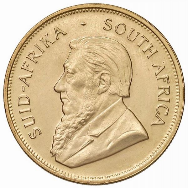 SUDAFRICA. KRUGERRAND 1978  - Asta AUREA. MONETE E MEDAGLIE IN ORO E UNA SELEZIONE DI MEDAGLIE BORBONICHE - Associazione Nazionale - Case d'Asta italiane