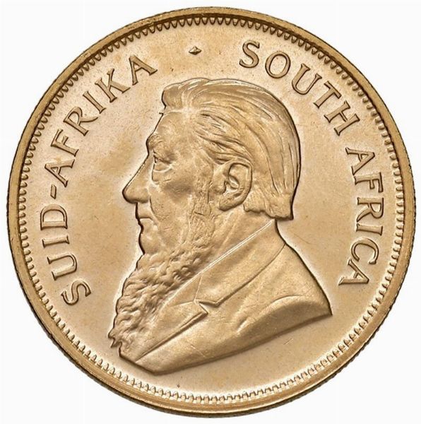 SUDAFRICA. KRUGERRAND 1978  - Asta AUREA. MONETE E MEDAGLIE IN ORO E UNA SELEZIONE DI MEDAGLIE BORBONICHE - Associazione Nazionale - Case d'Asta italiane