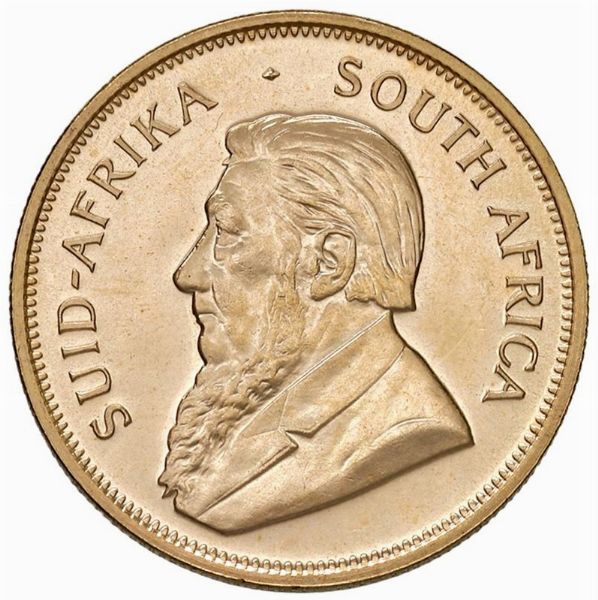 SUDAFRICA. KRUGERRAND 1978  - Asta AUREA. MONETE E MEDAGLIE IN ORO E UNA SELEZIONE DI MEDAGLIE BORBONICHE - Associazione Nazionale - Case d'Asta italiane