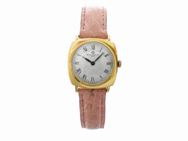 Orologio da polso per donna Baume & Mercier in oro giallo  - Asta Gioielli e Orologi - Associazione Nazionale - Case d'Asta italiane