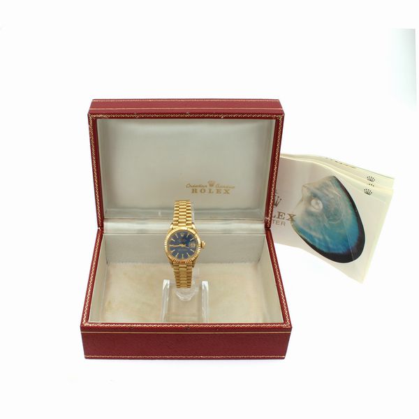 Rolex Oyster Perpetual Datejust orologio da donna vintage  - Asta Gioielli Orologi | Fashion Vintage - Associazione Nazionale - Case d'Asta italiane